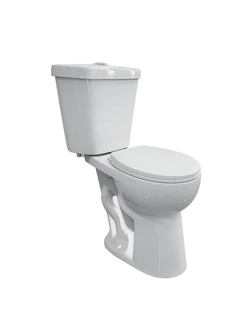 Sanitario con Tanque Blanco